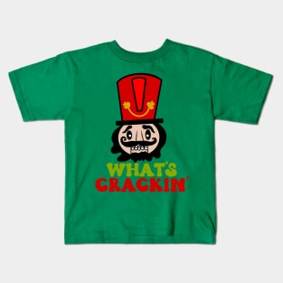 Nutcracker Christmas Cheering Kids T-Shirt